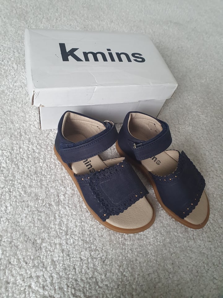 kmins Leder-Sandalen in Dunkelblau günstig kaufen 26