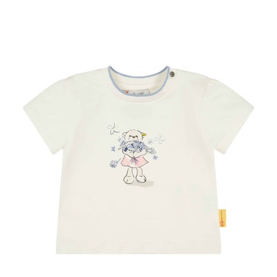 T-Shirt kurzarm, weiß für Mädchen