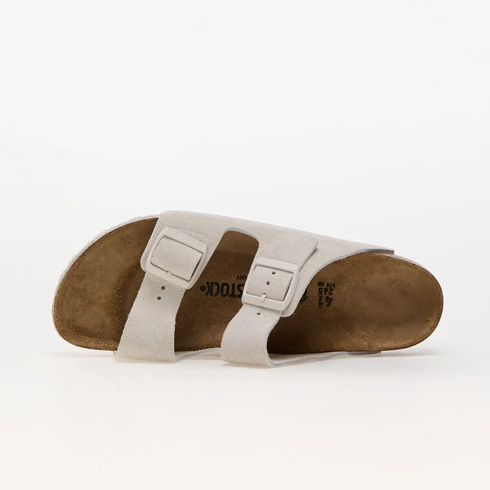 Birkenstock Arizona Suede Leather 1026842 / weiss