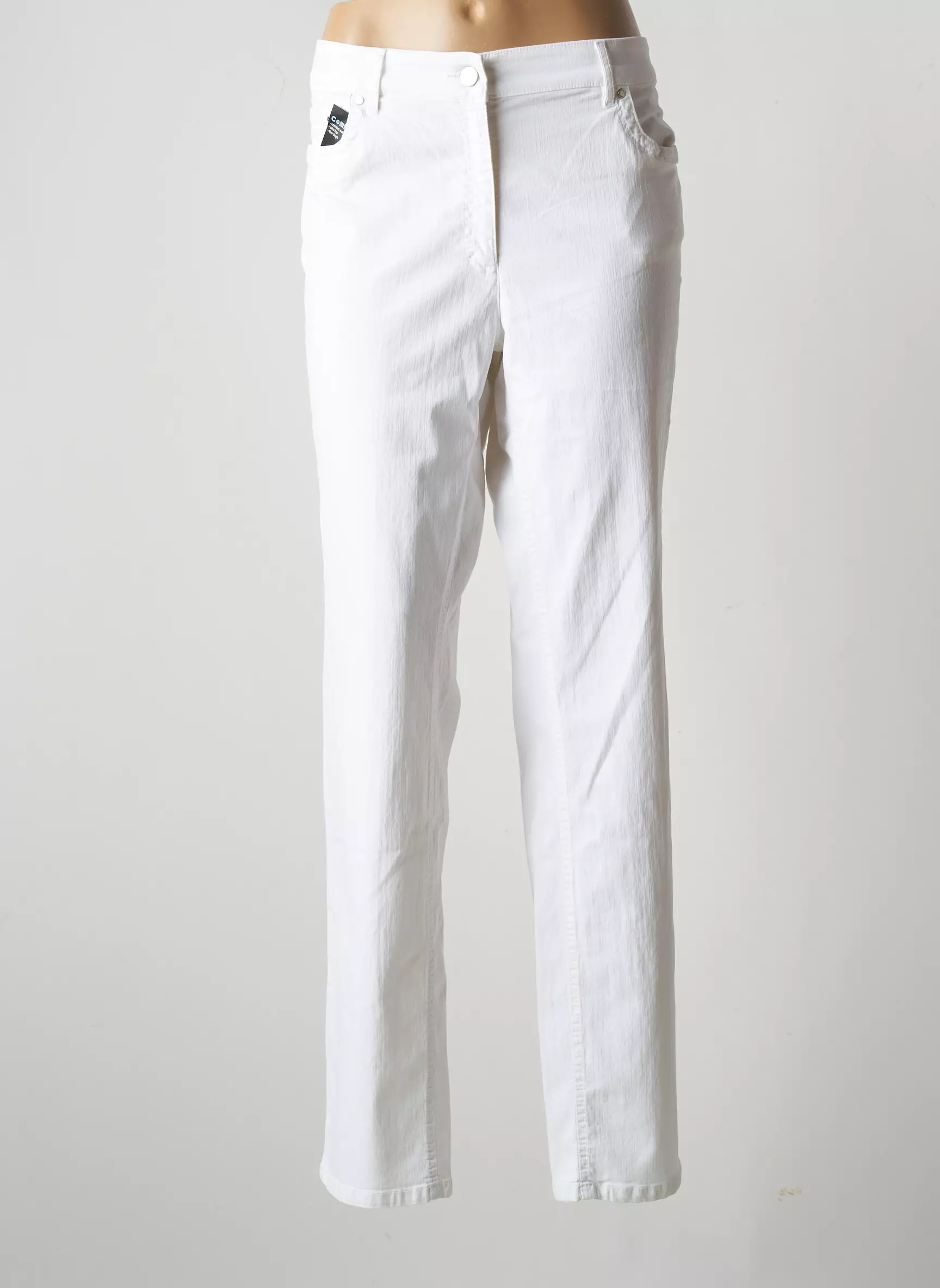 Zerres Pantalons Slim Femme couleur blanc