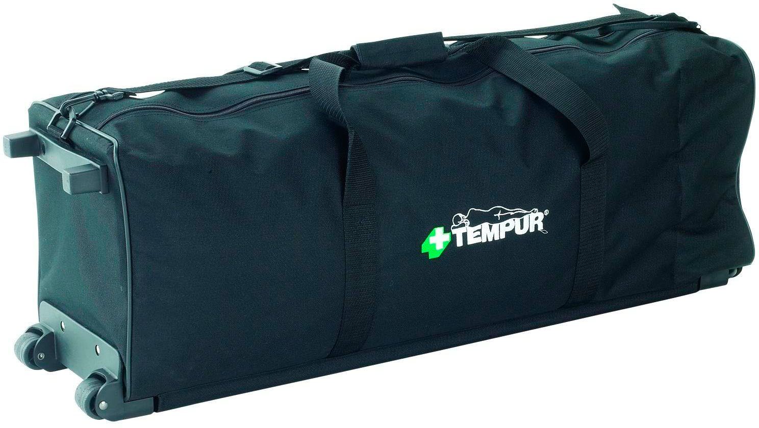 Kopfkissen + Topper, TEMPUR® Reiseset, Tempur, Bezug: 75% Baumwolle, 25% Polyester, tragbare Schlafsystem für unterwegs