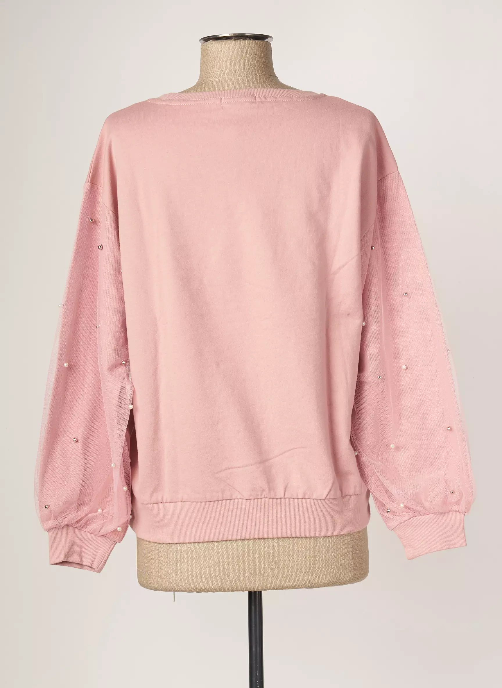 Molly Bracken Sweats Femme couleur rose