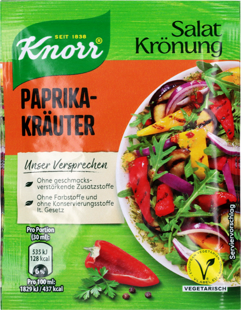 Knorr Salatkrönung Paprika-Kräuter