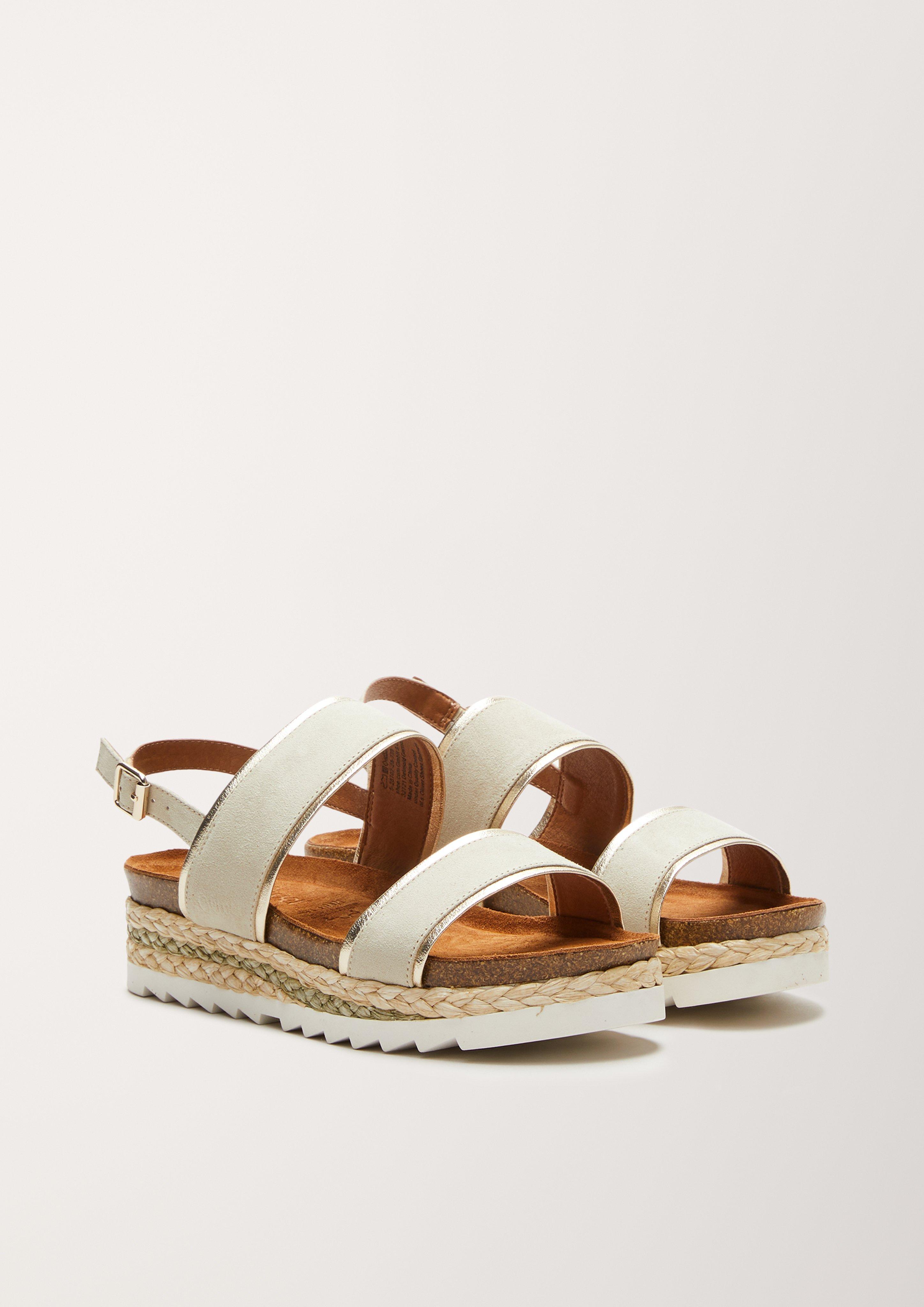 Sandalen mit Plateausohle  6005781-728