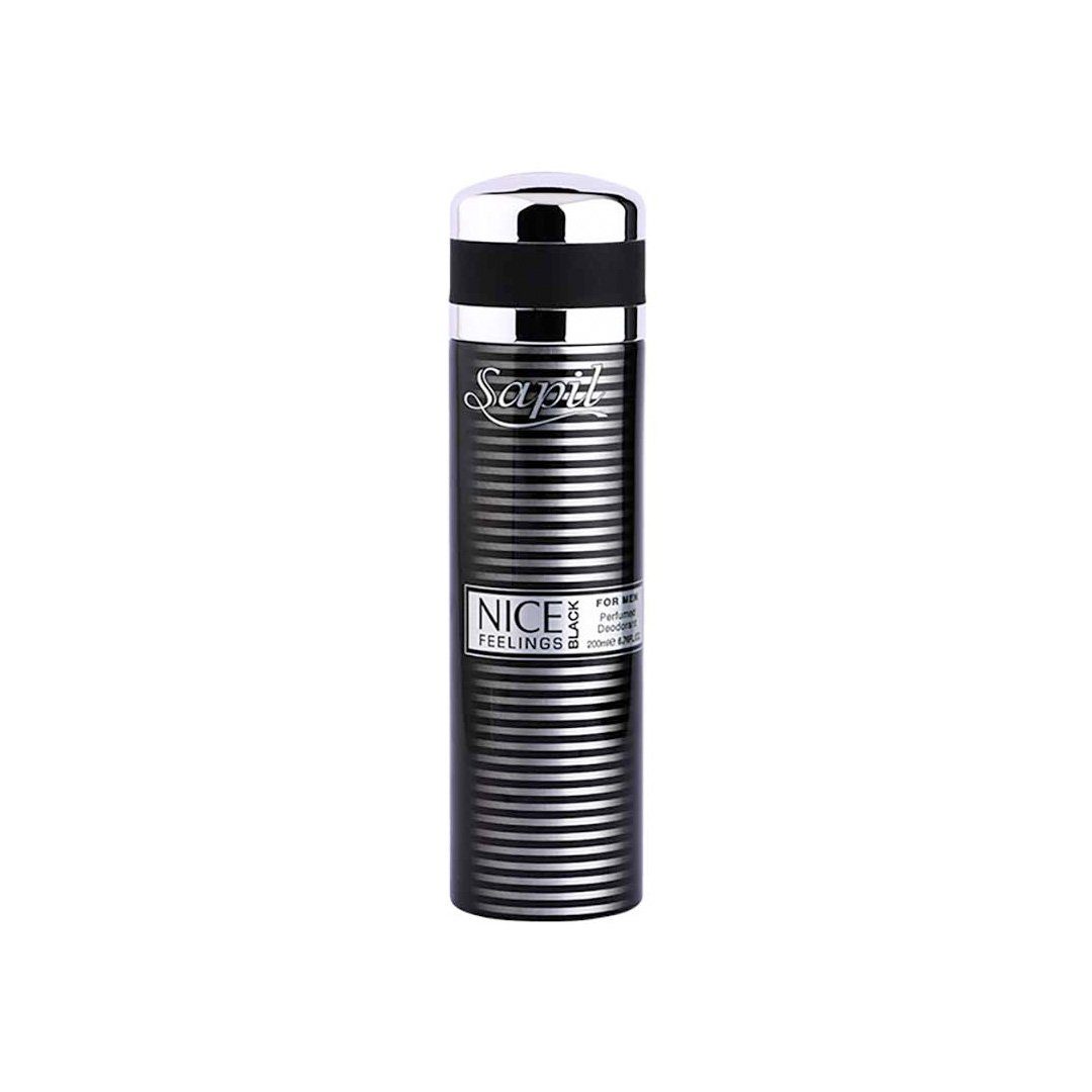 Sapil Deo-Spray Sapil Nice Feelings Black for Men Deodorant 200ml