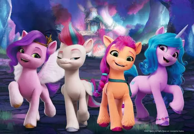 Kinderpuzzle ab 4 Jahren - My Little pony Movie - 24 Teile