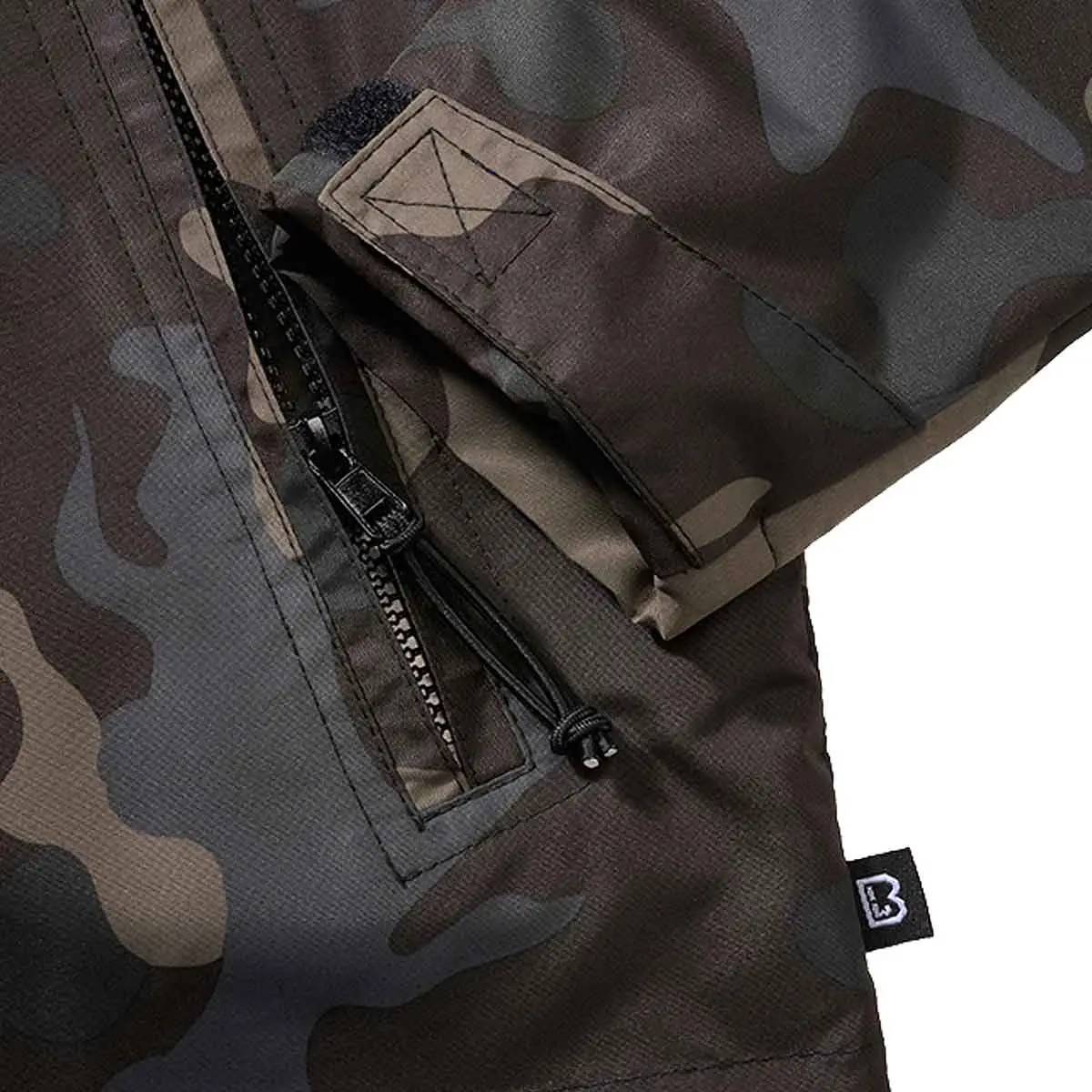 Ladies Windbreaker Frontzip darkcamo