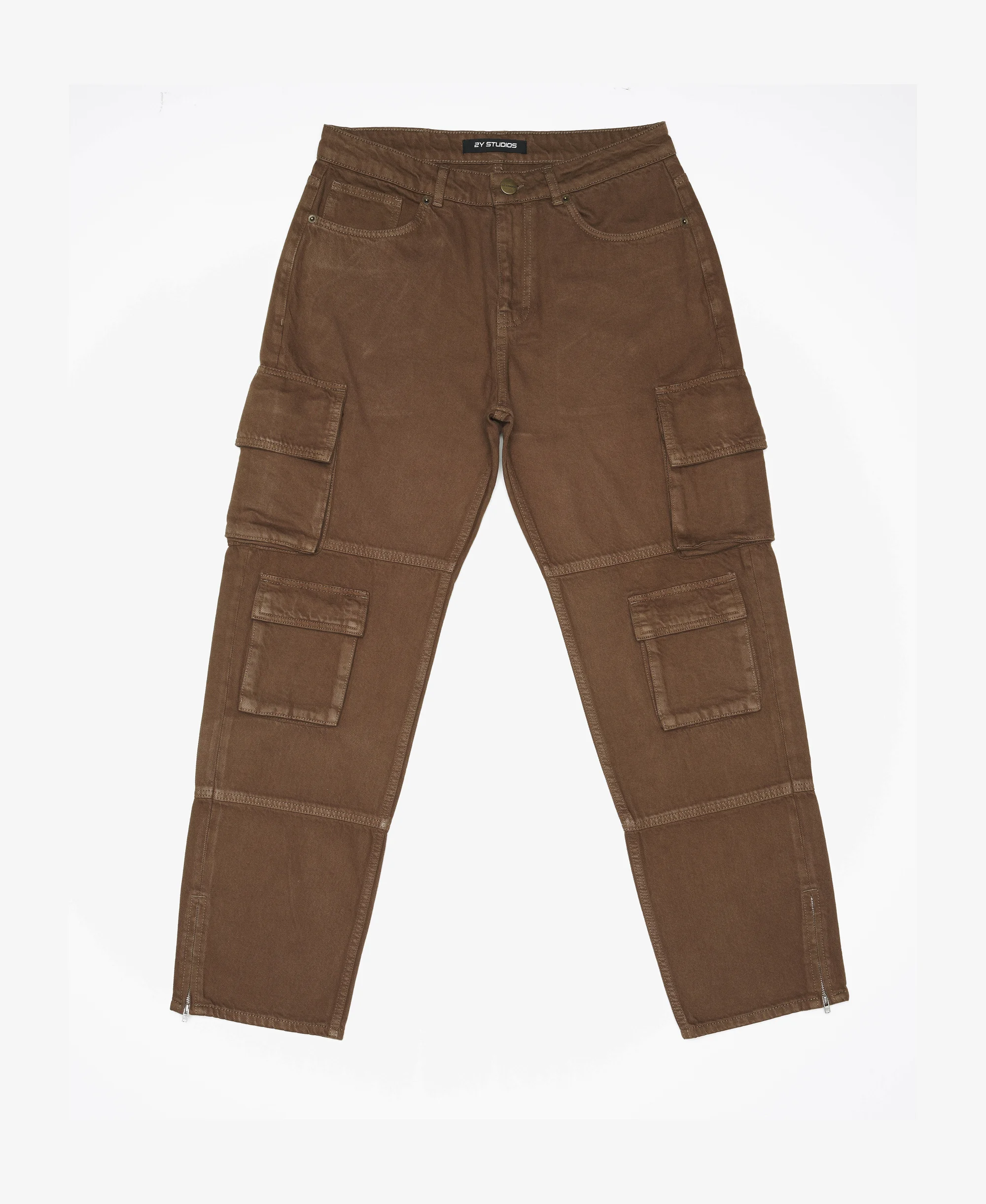 2Y Studios NEO ANKLE ZIP PANTS - Vaqueros holgados