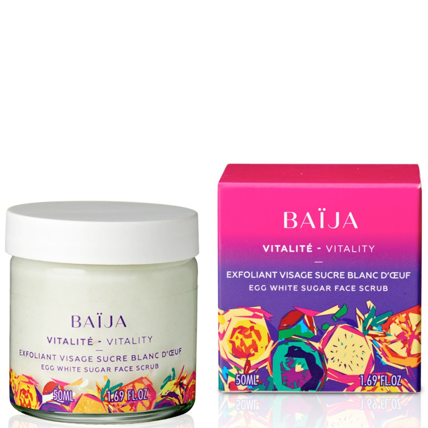 baïja Blanc d'œuf & Sucre Exfoliant Visage 50 ml