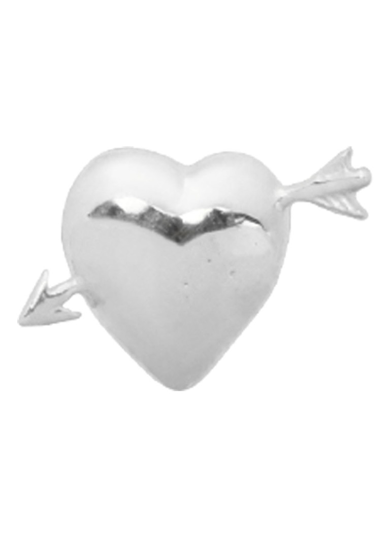 Anna + Nina Cupid Stud single earrings in silver