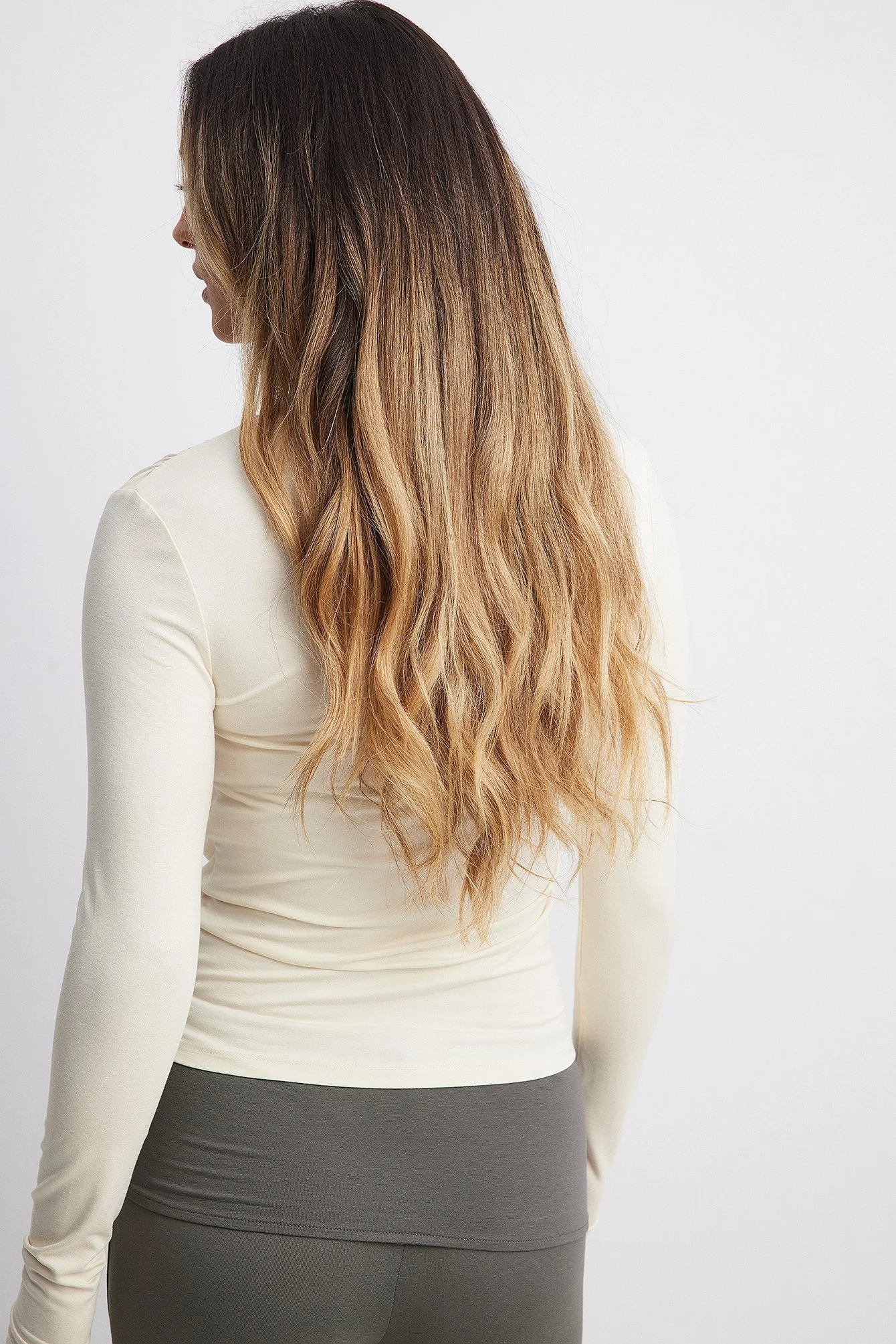 Soft Line Draped Top