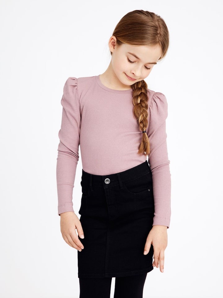 name it Jeansrock in black denim günstig kaufen