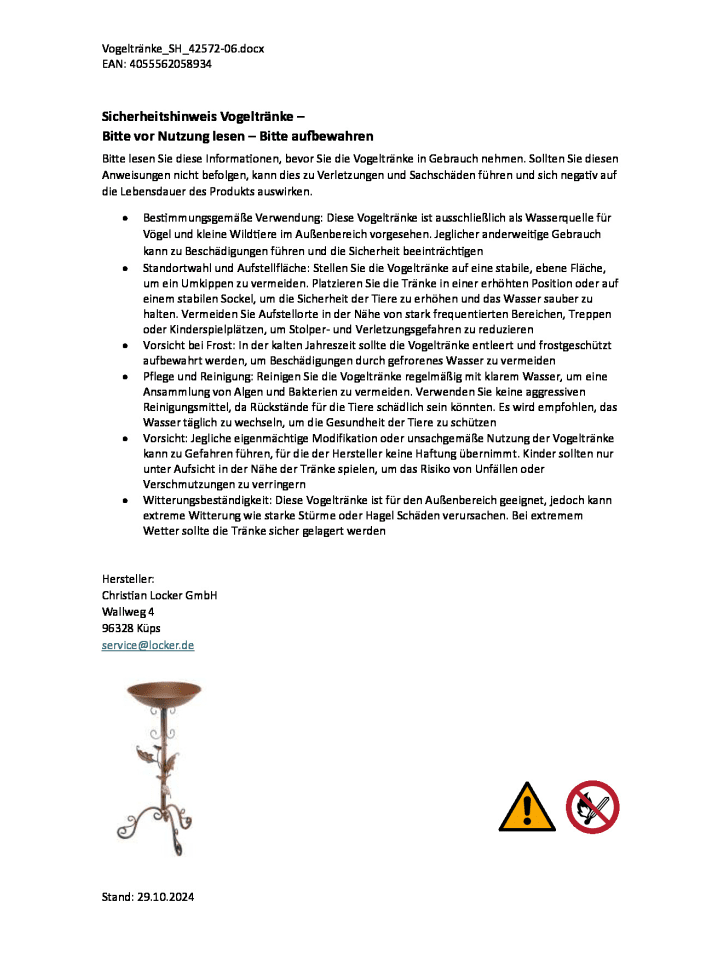 kobolo Gartendekoration RANKE in Braun günstig kaufen onesize