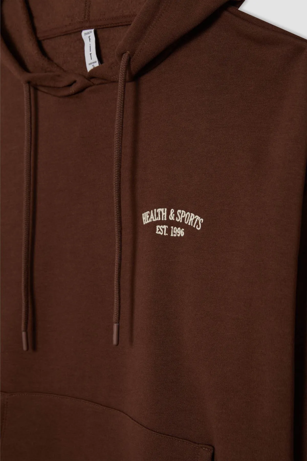 DeFacto  Weiches, flauschiges Sweatshirt mit Kapuze in Oversize-Passform