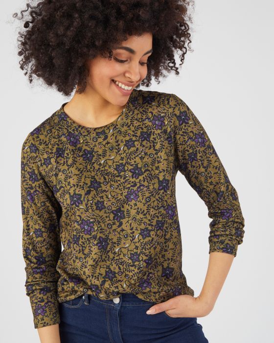 Tee-shirt maille chaude, manches longues