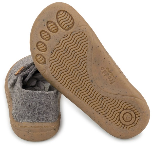 Froddo ~ Wooly LowCut Hausschuh ~ Grey