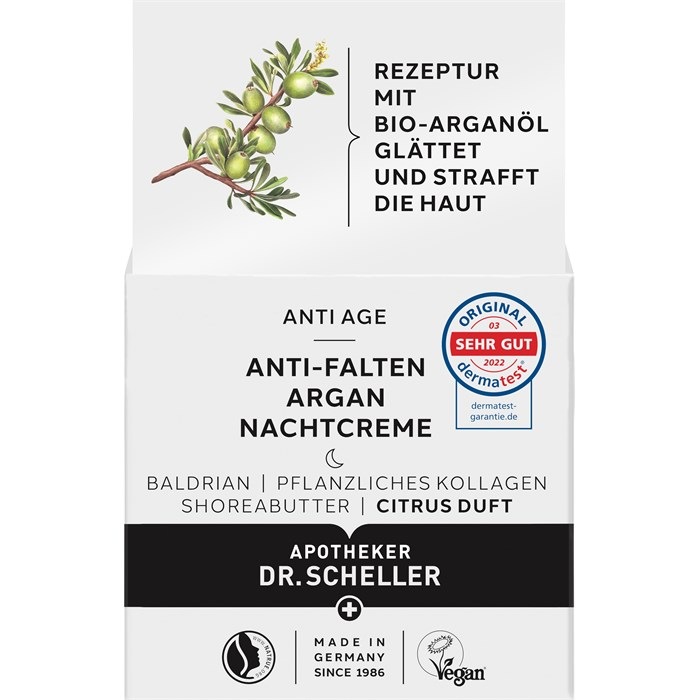 Anti-Falten Argan Nachtcreme