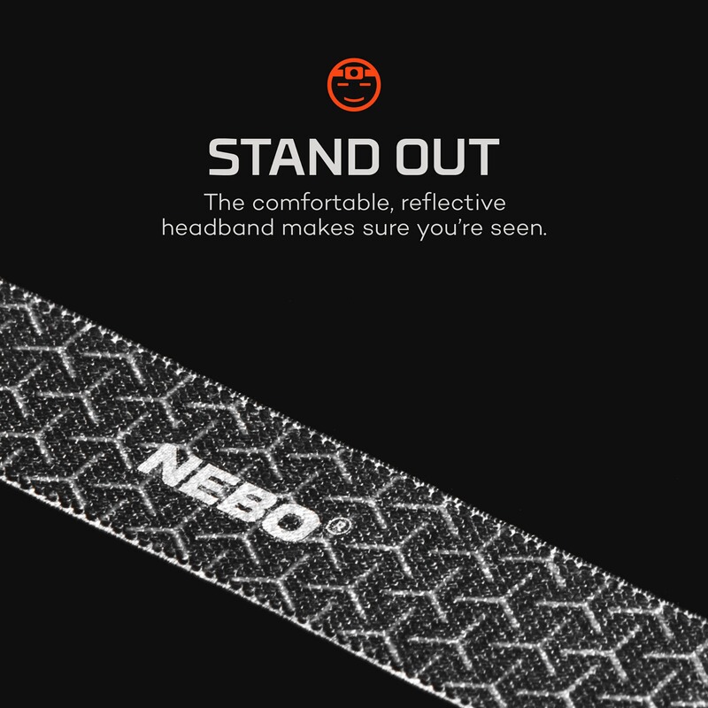 NEBO Stirnlampe Mycro