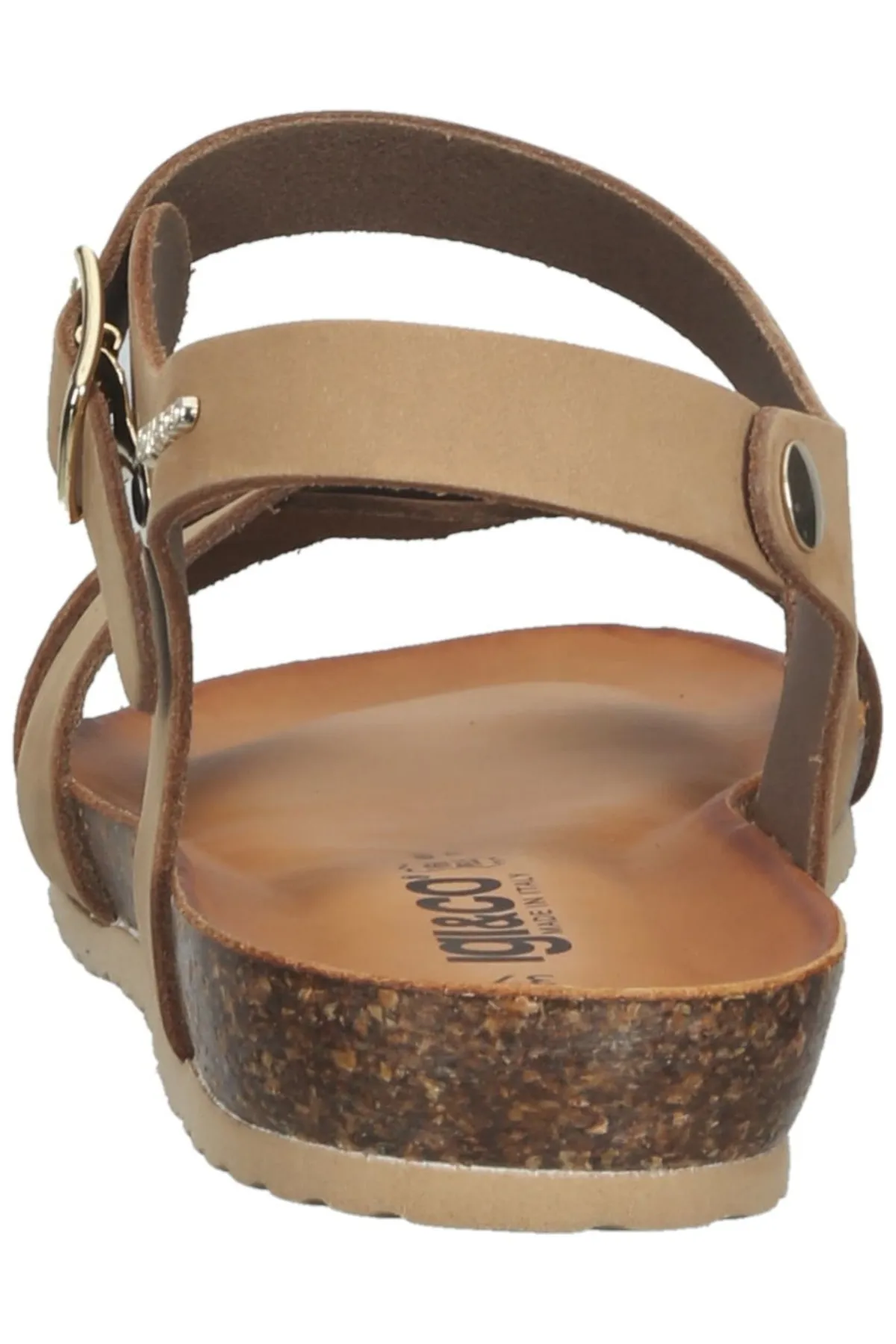 IGI&CO  Sandalette - Braun - Flacher Absatz