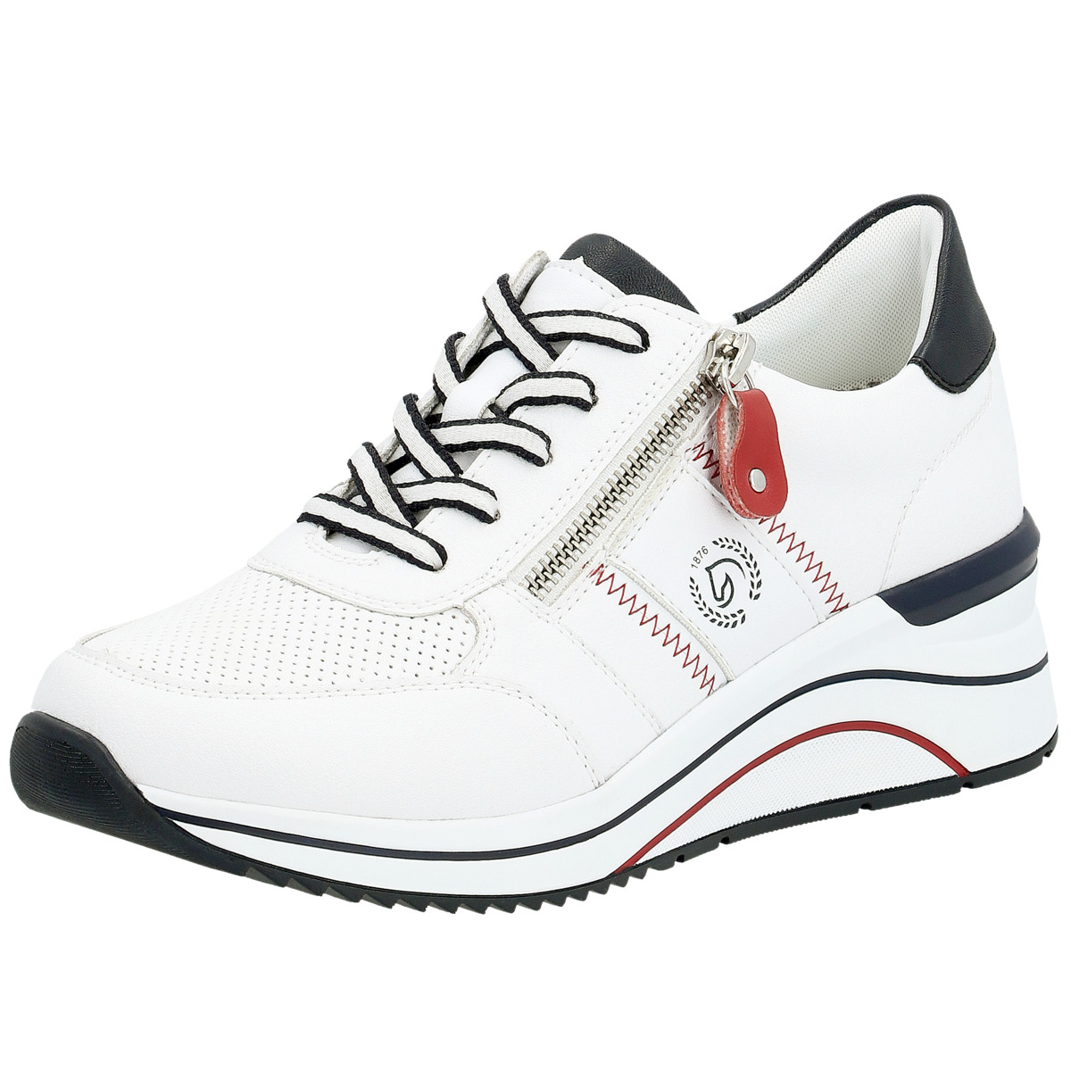 Remonte D0T04 Sneaker Low weiss