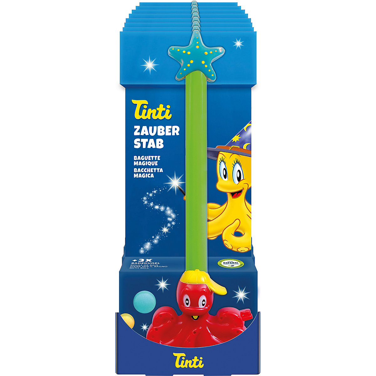 Badespaß - 3 Badekugeln á 30 g mit Zauberstab