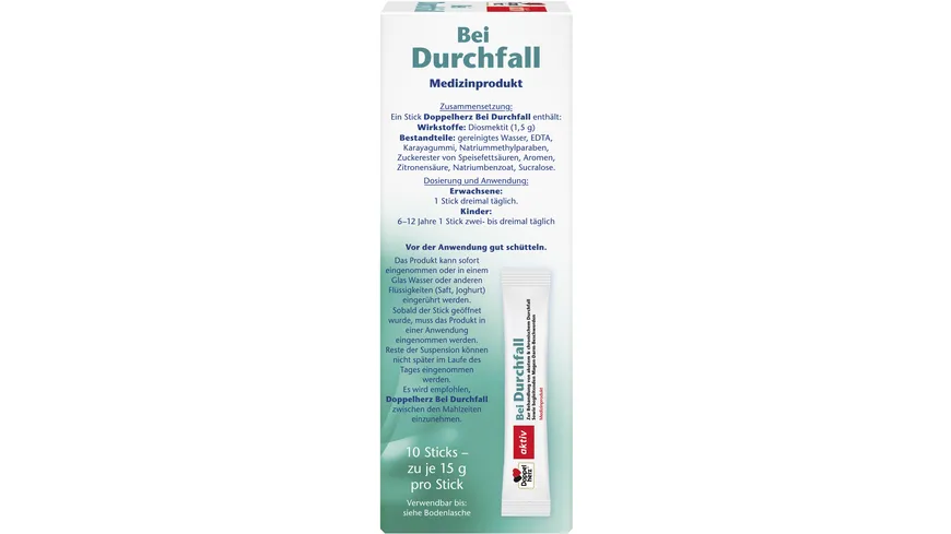 Doppelherz Aktiv Bei Durchfall