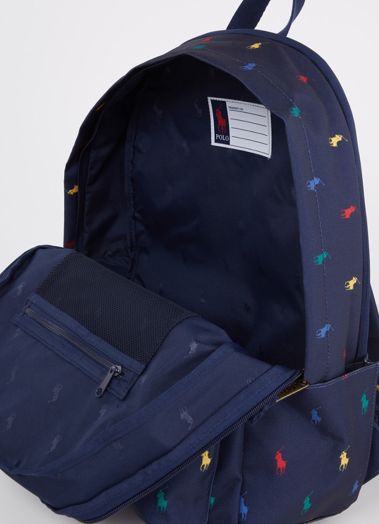 Ralph Laurenin reppu logopainatuksella