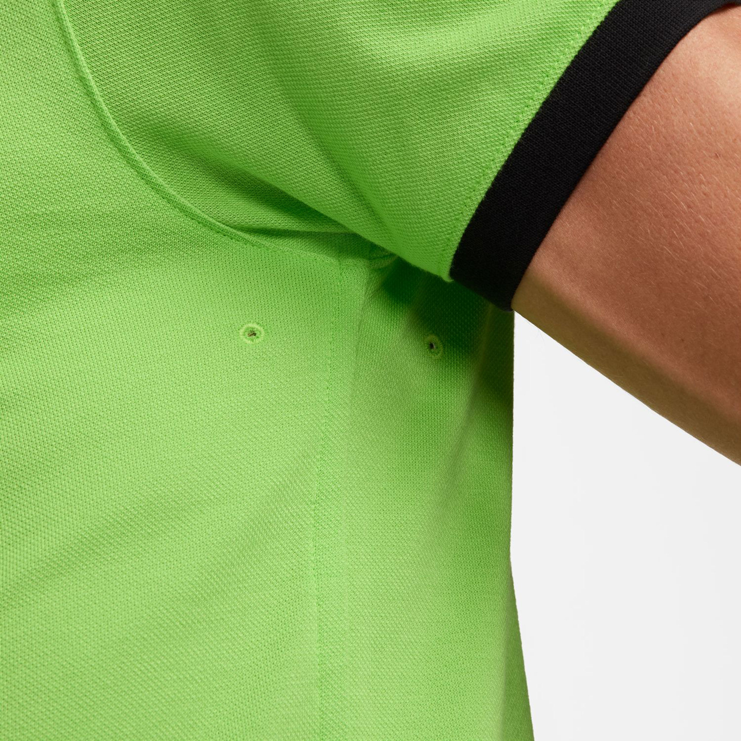 Dri-Fit RAFA Slim Polo Herren - Neongrün, Schwarz