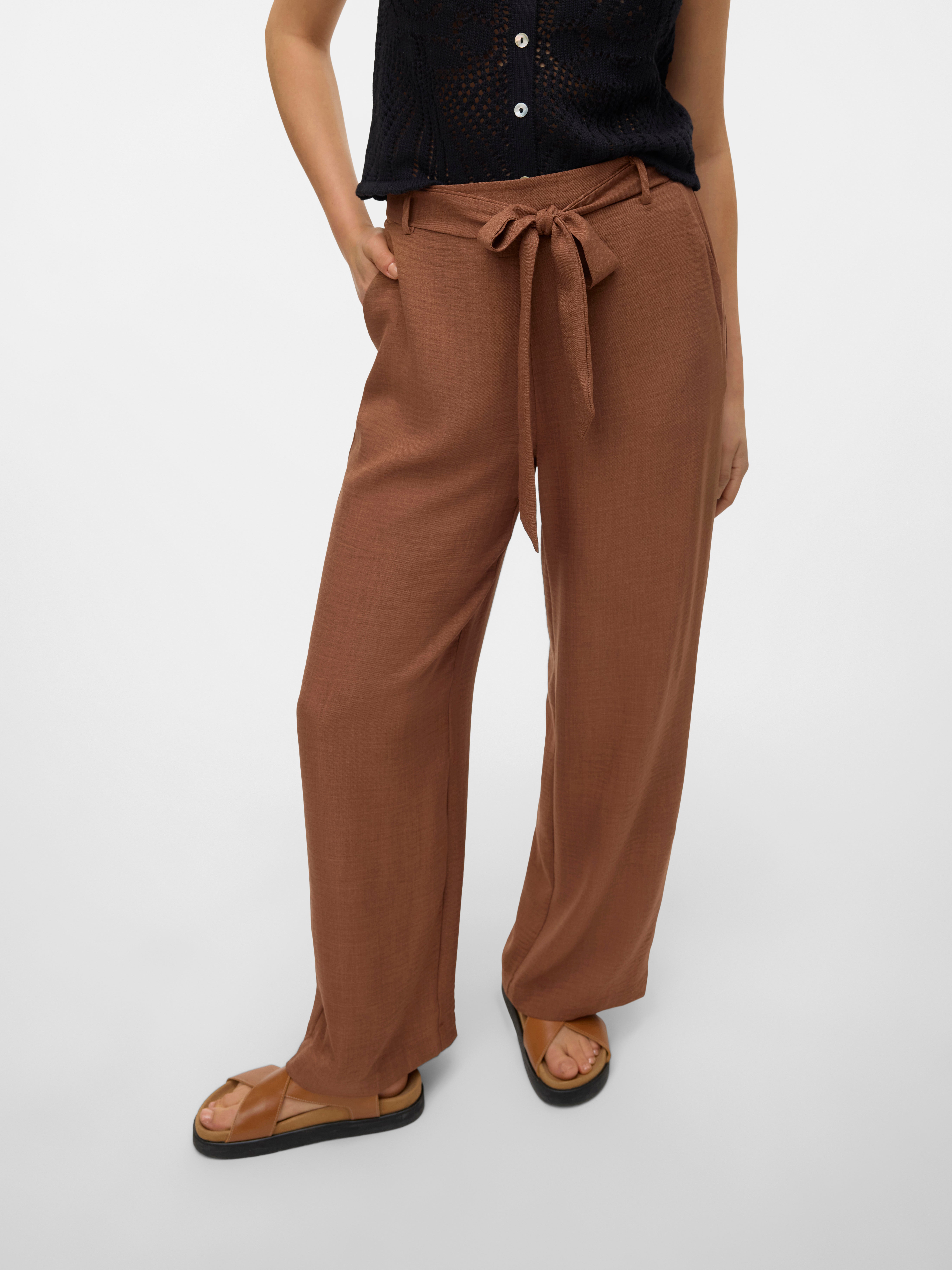VMMELONY Hohe Taille Hose