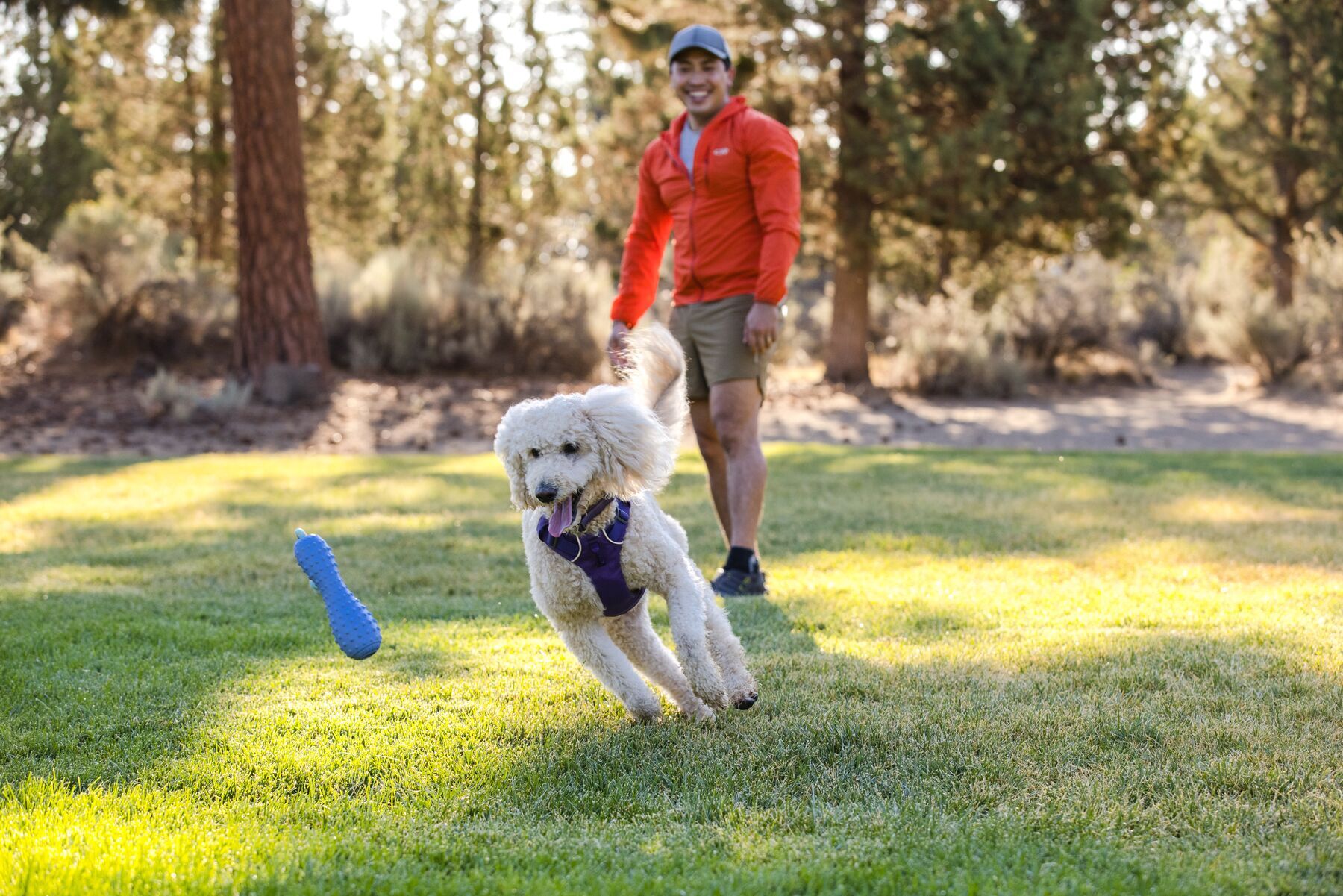 Ruffwear Frisbees & Wurfspielzeug Ruffwear Gourdo™ Spielzeug L violett