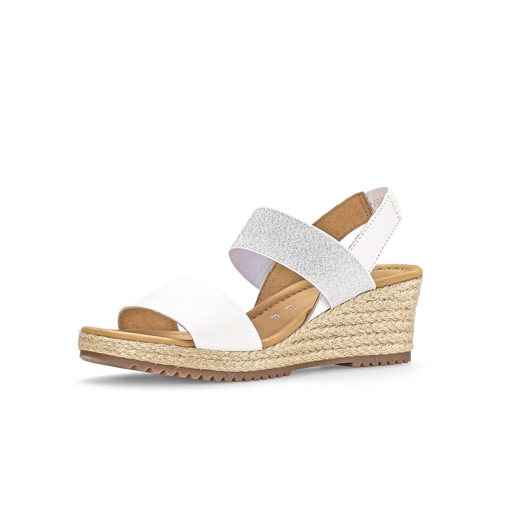Gabor comfort Keilsandalette weiß