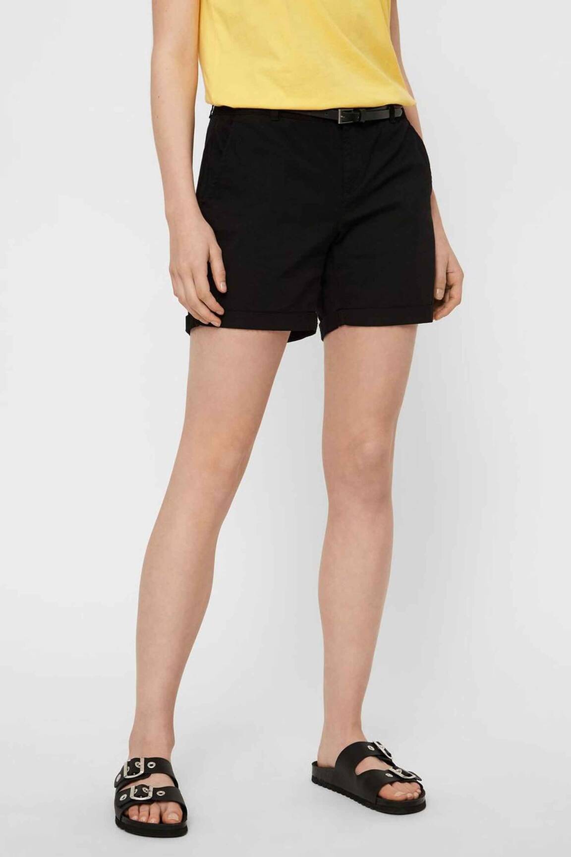 Vero Moda Shorts 1 Femme couleur noir