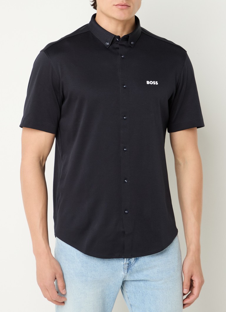 Cămașă HUGO BOSS B_Motion_S cu croială clasică și logo
