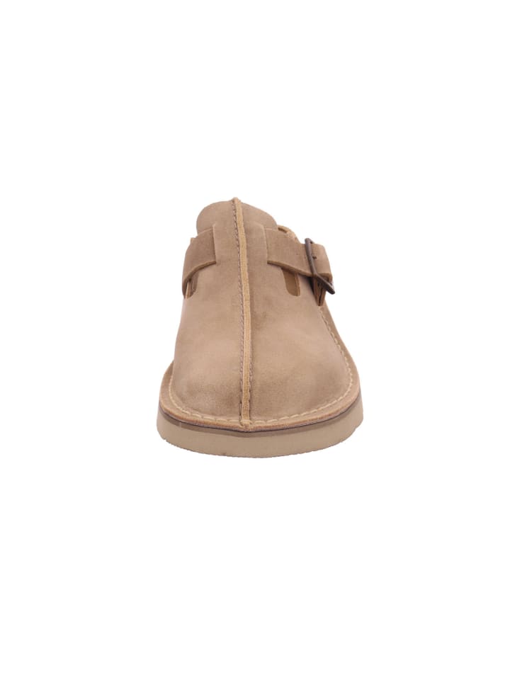 Clarks Pantolette in sand günstig kaufen