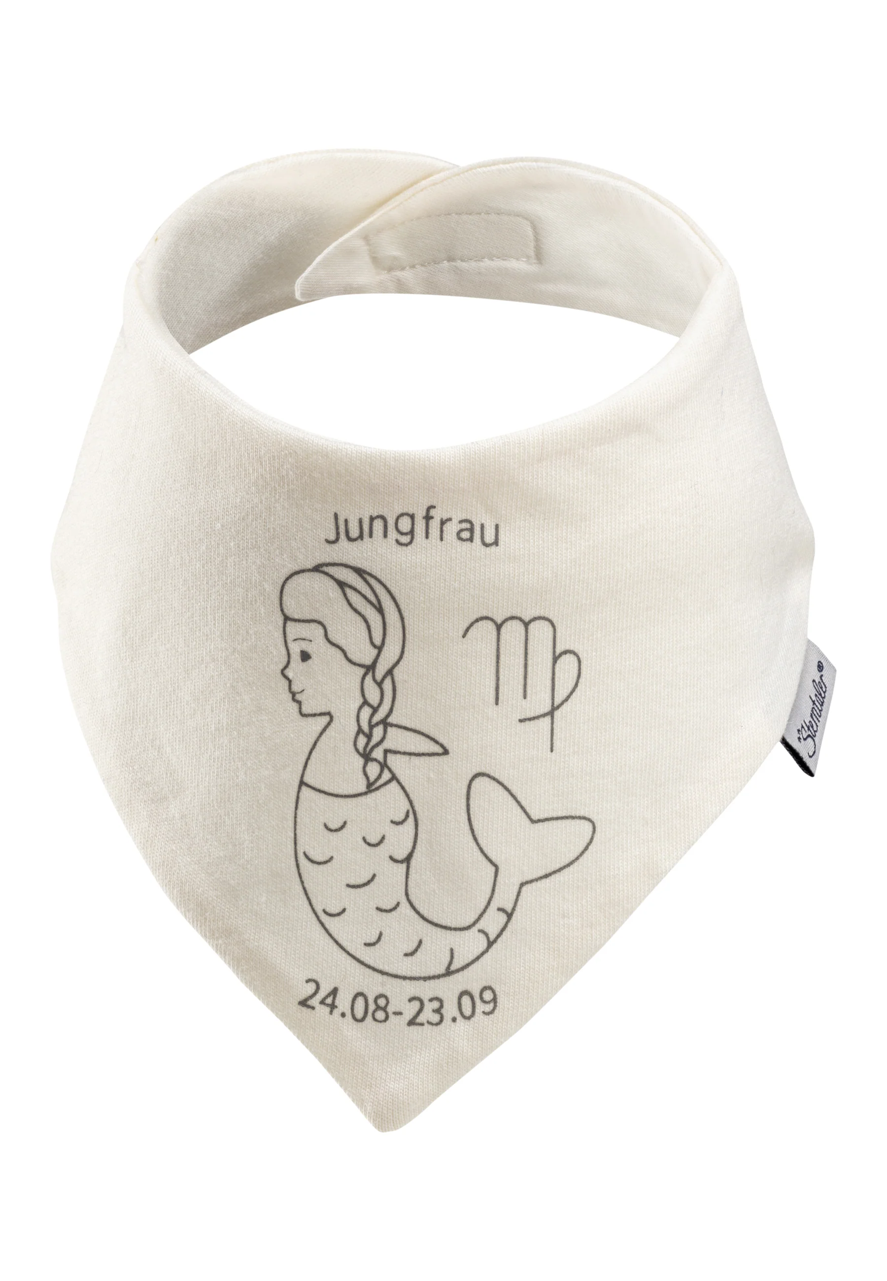 Halstuch mit Klettverschluss und Sternzeichen Motiv