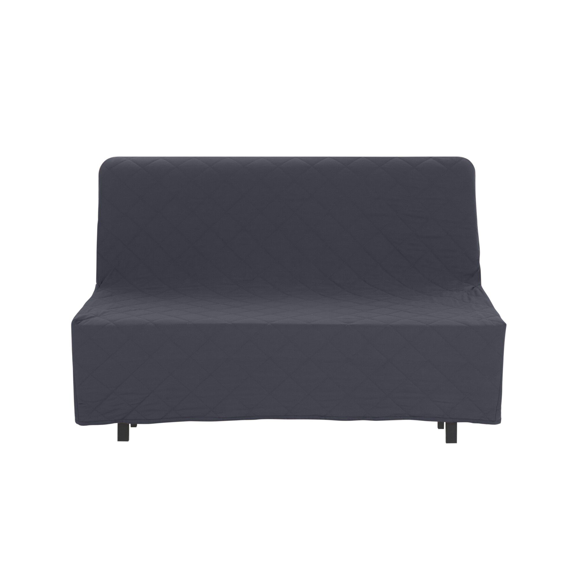 Housse canapé BZ coton bachette uni matelassé
