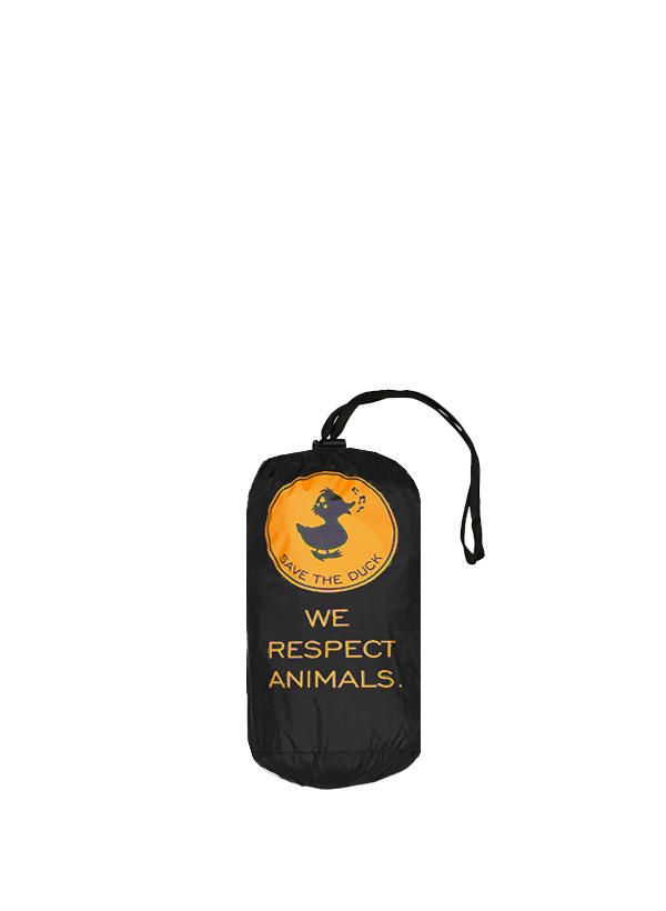 SAVE THE DUCK, Steppjacke, Mikrofaser PLUMTECH®, schwarz