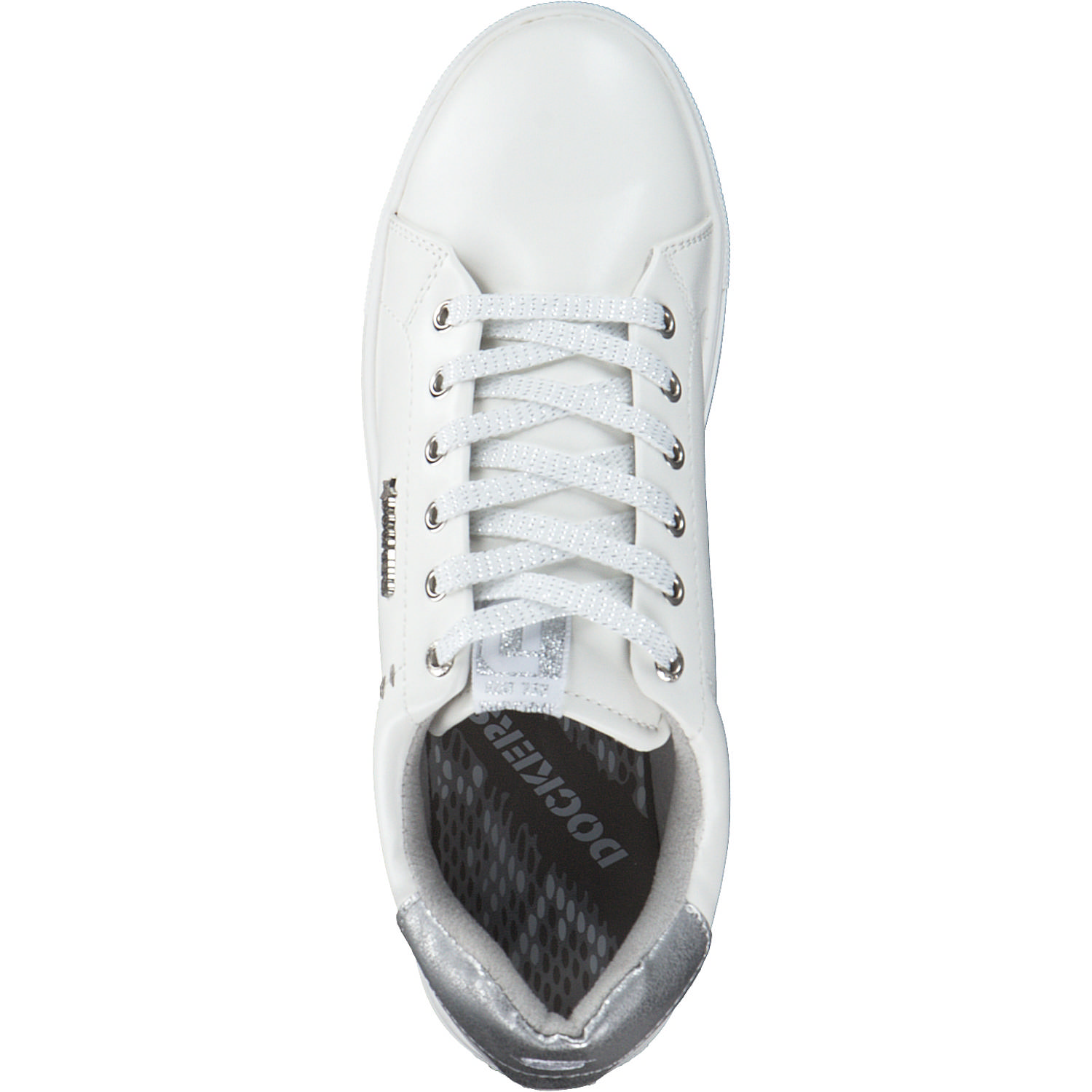 Dockers 44MA201, Schnürschuhe, Damen, Weiß