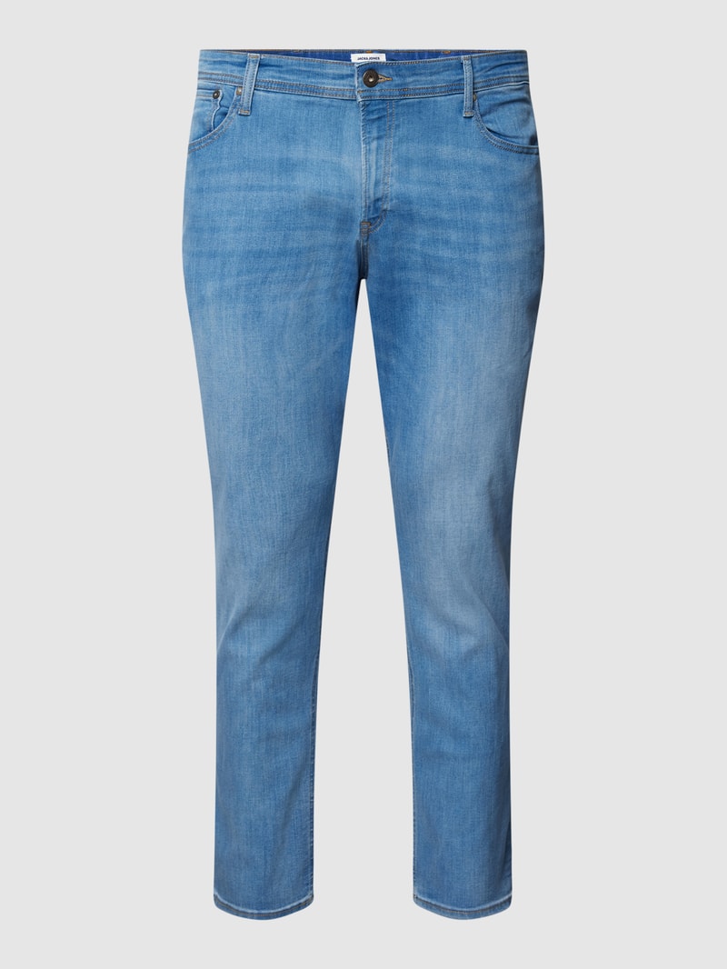 PLUS SIZE Jeans im 5-Pocket-Design Modell 'GLENN' in jeans