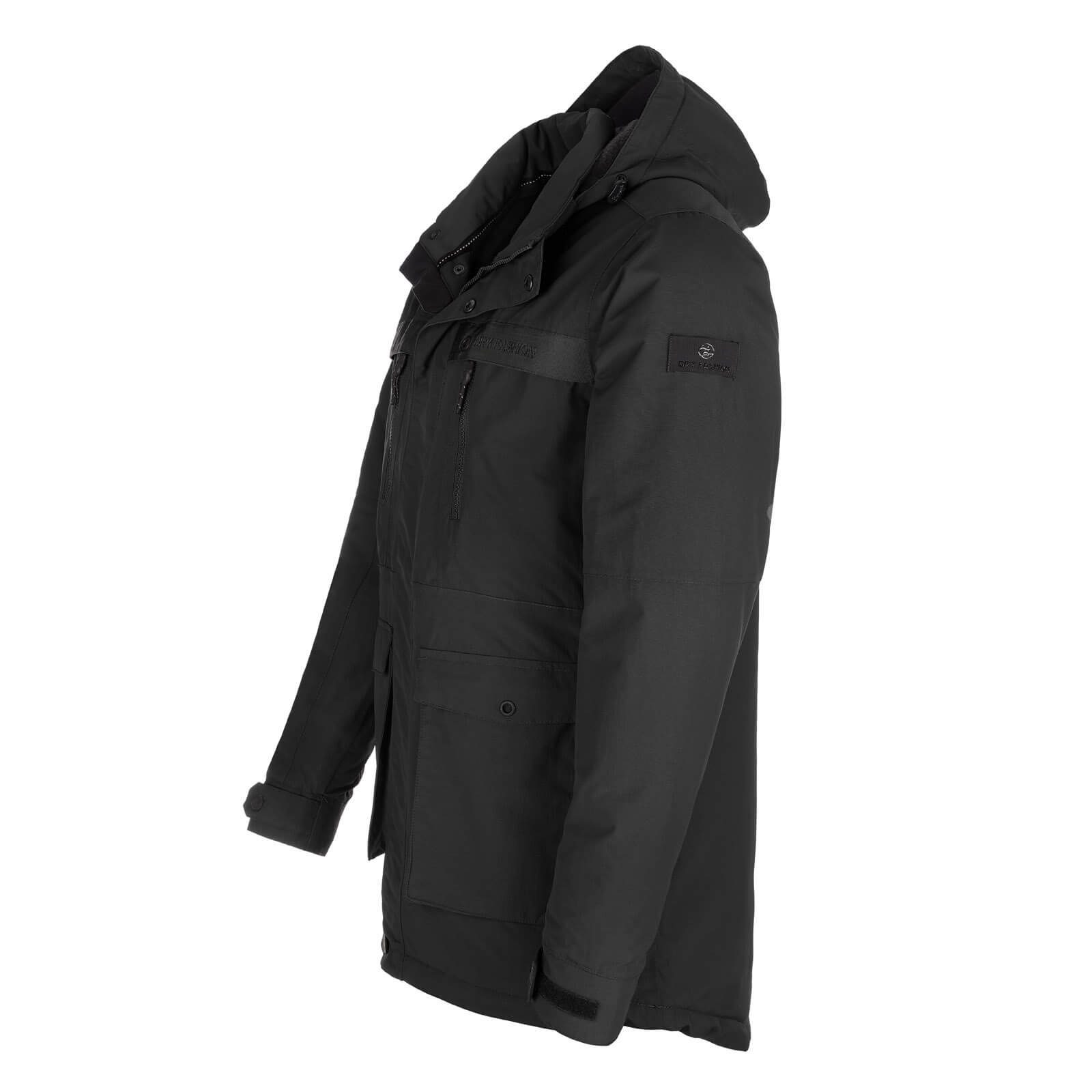 Dry Fashion Winterjacke Herren Funktionsparka Aalborg warm gefüttert - wind- und wasserdicht