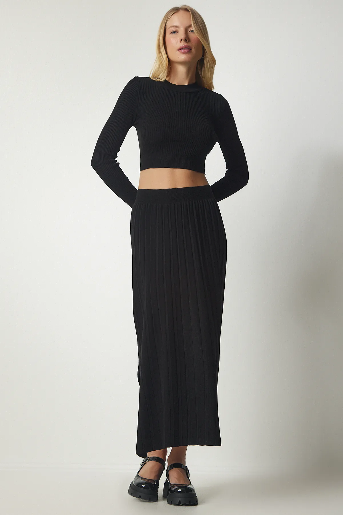 Happiness İstanbul  Zweiteiler - Schwarz - Regular Fit