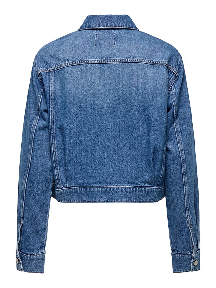 ONLY Jeansjacke in Blau günstig kaufen