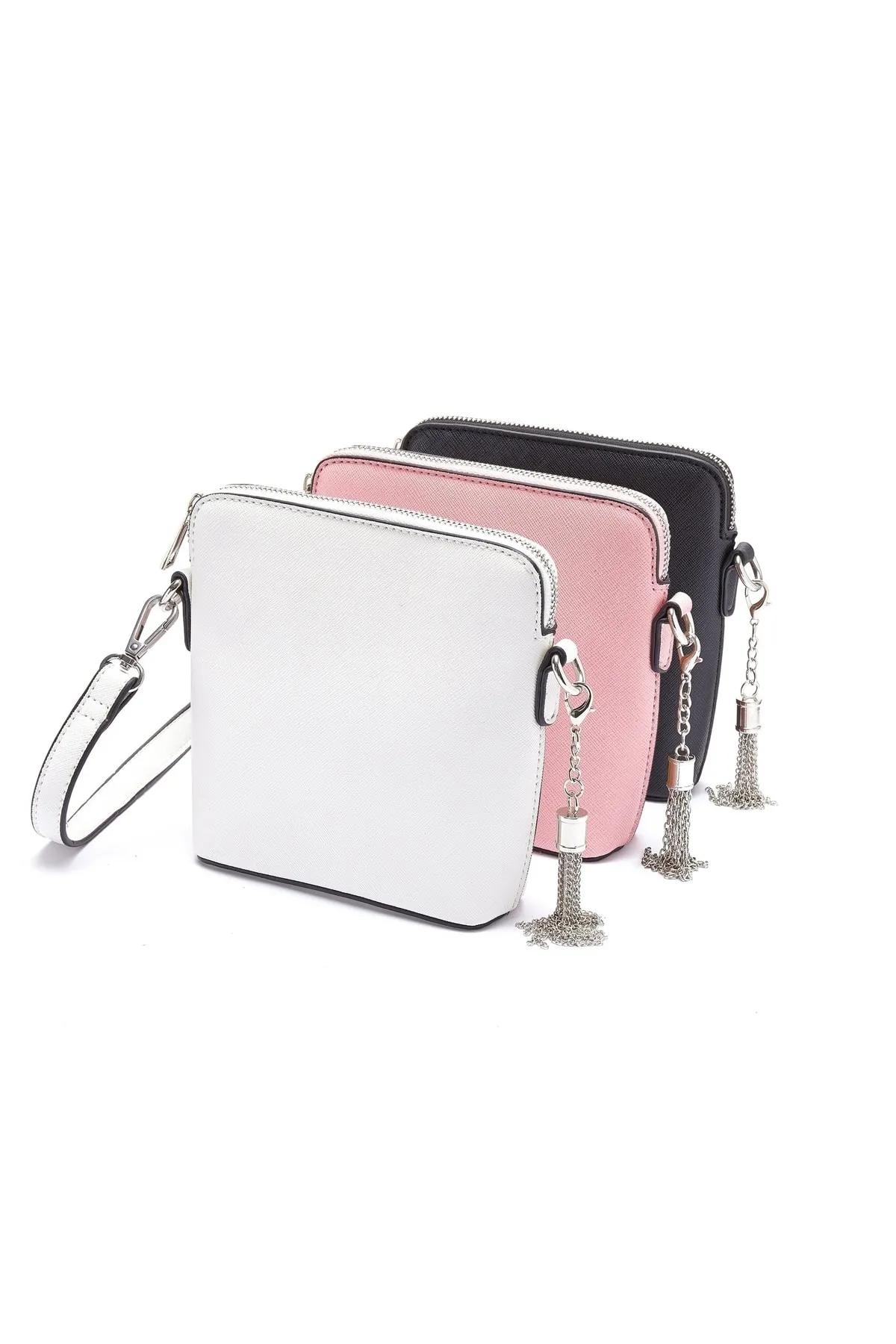 Vivance  Handtasche - Weiß - Unifarben
