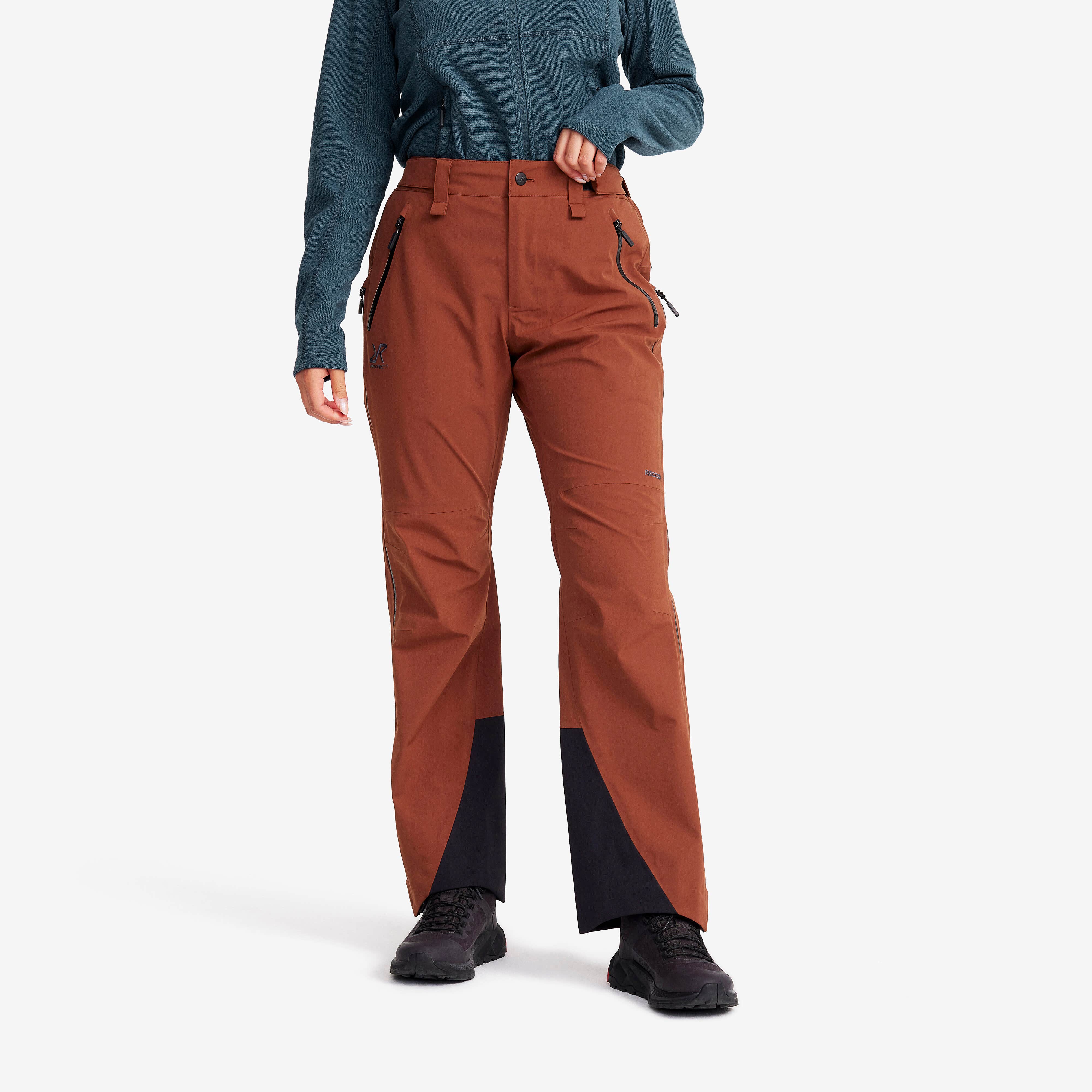 Cyclone Zip-up 3L Pants Femme Smoked Paprika