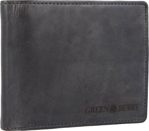 Greenburry Vintage Washed Geldbörse Leder 13 cm