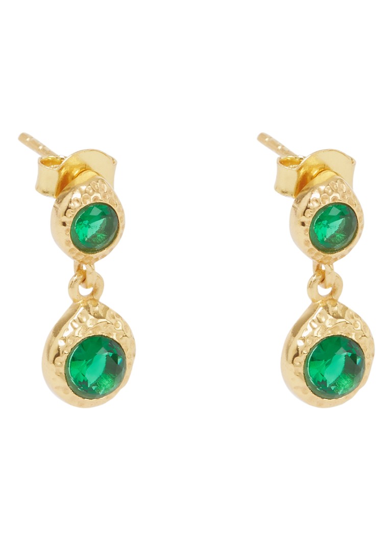 Shyla London Odessa gold plated stud earrings