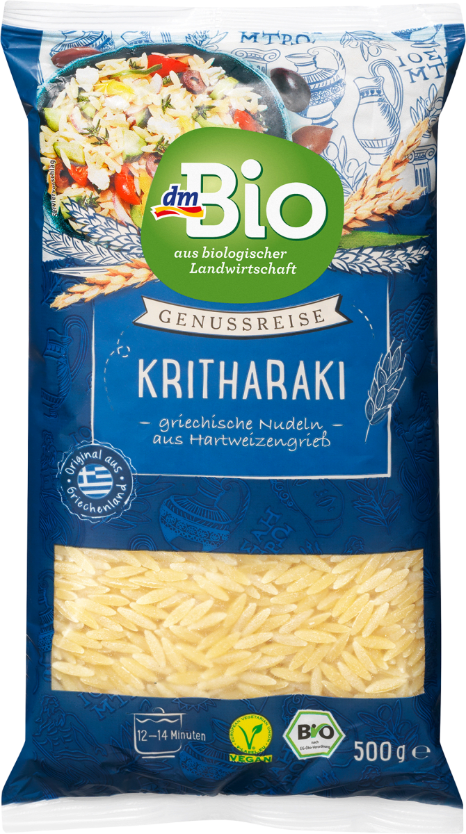 Nudeln, Kritharaki aus Hartweizengrieß, 500 g