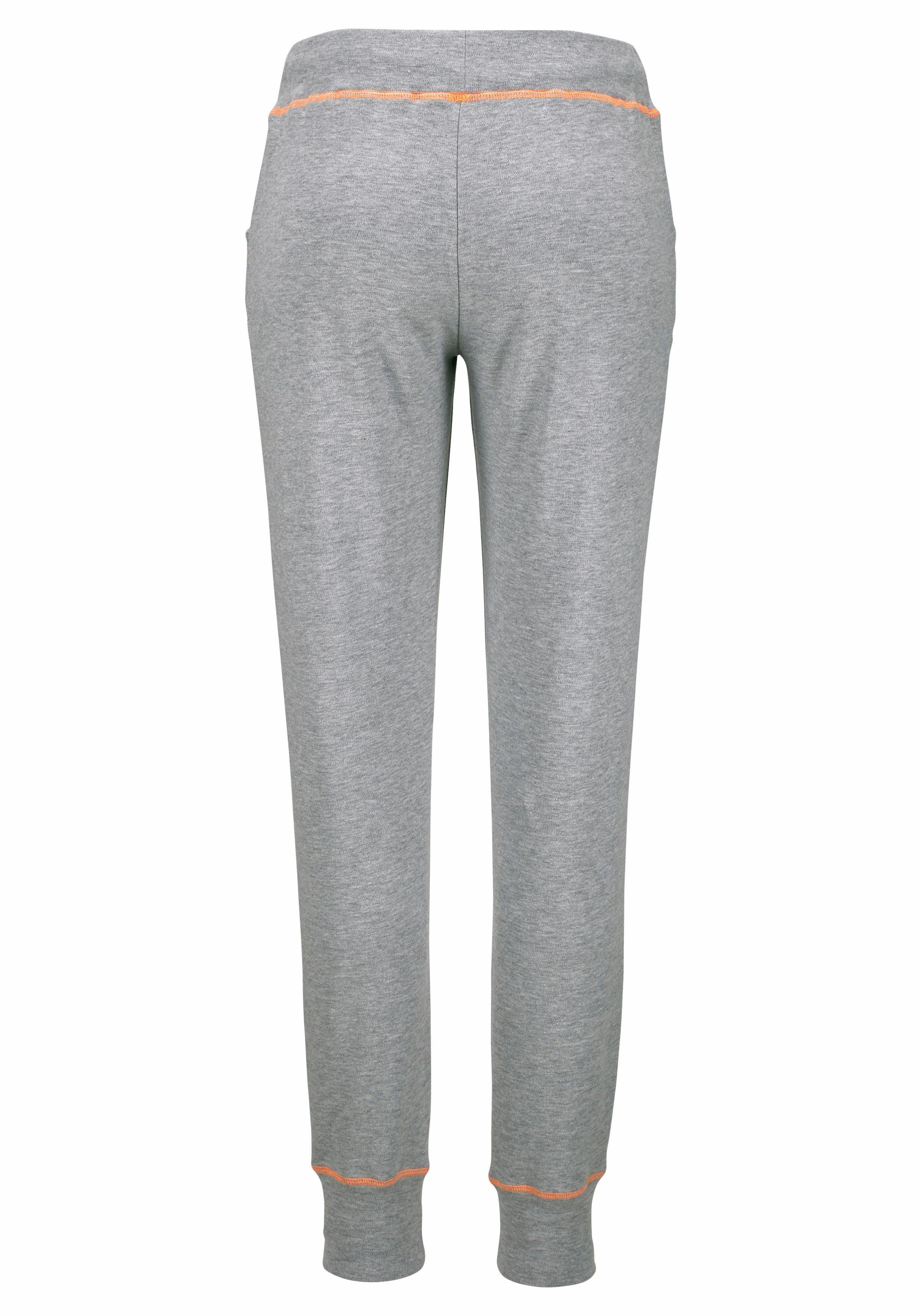 Bench. Loungewear Relaxhose mit kontrastfarbenen Nähten, Loungewear, Loungeanzug