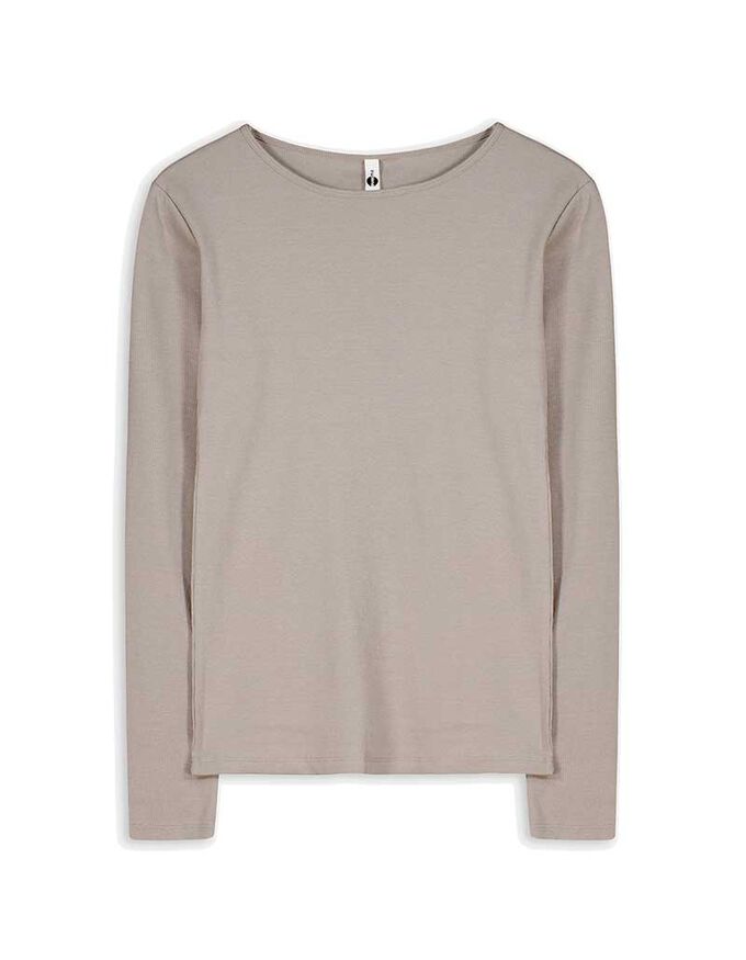 Langarmshirt - Baumwoll-Mix
