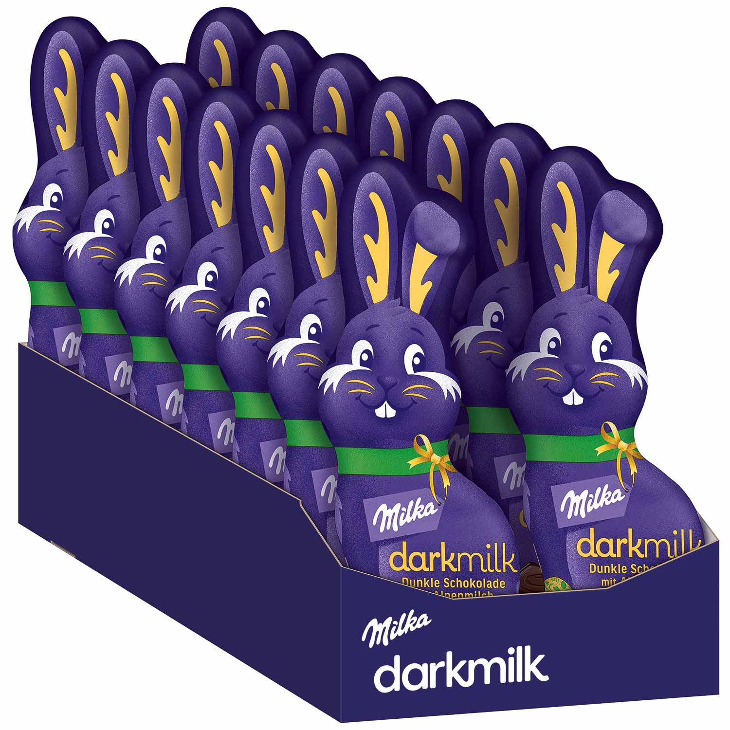 Milka Schmunzelhase darkmilk Nuss 100g